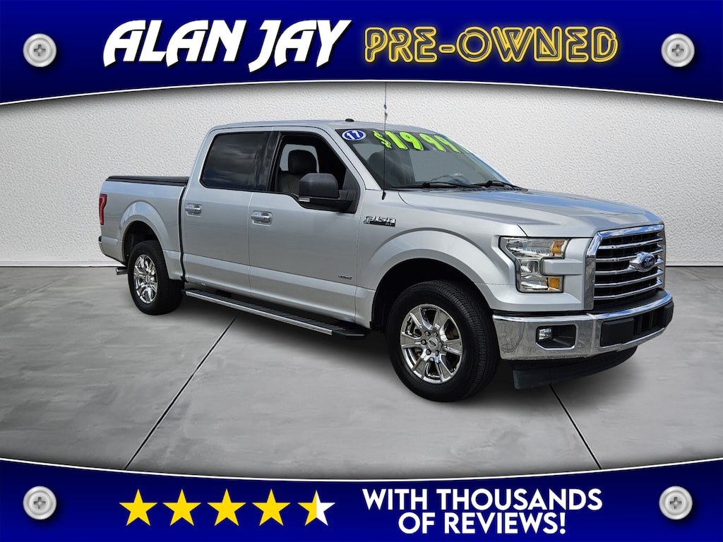 Used 2017 Ford F-150 XLT 2WD Supercrew 5.5 BOX Truck SuperCrew Cab