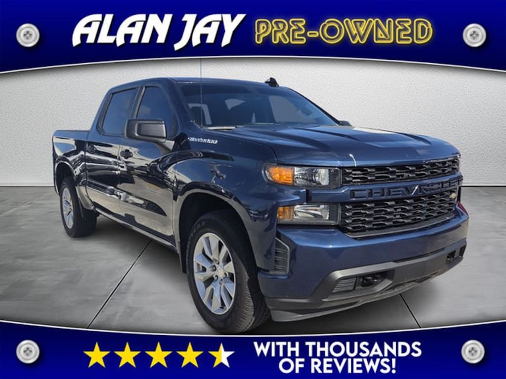 Used 2021 Chevrolet Silverado 1500 Custom Truck