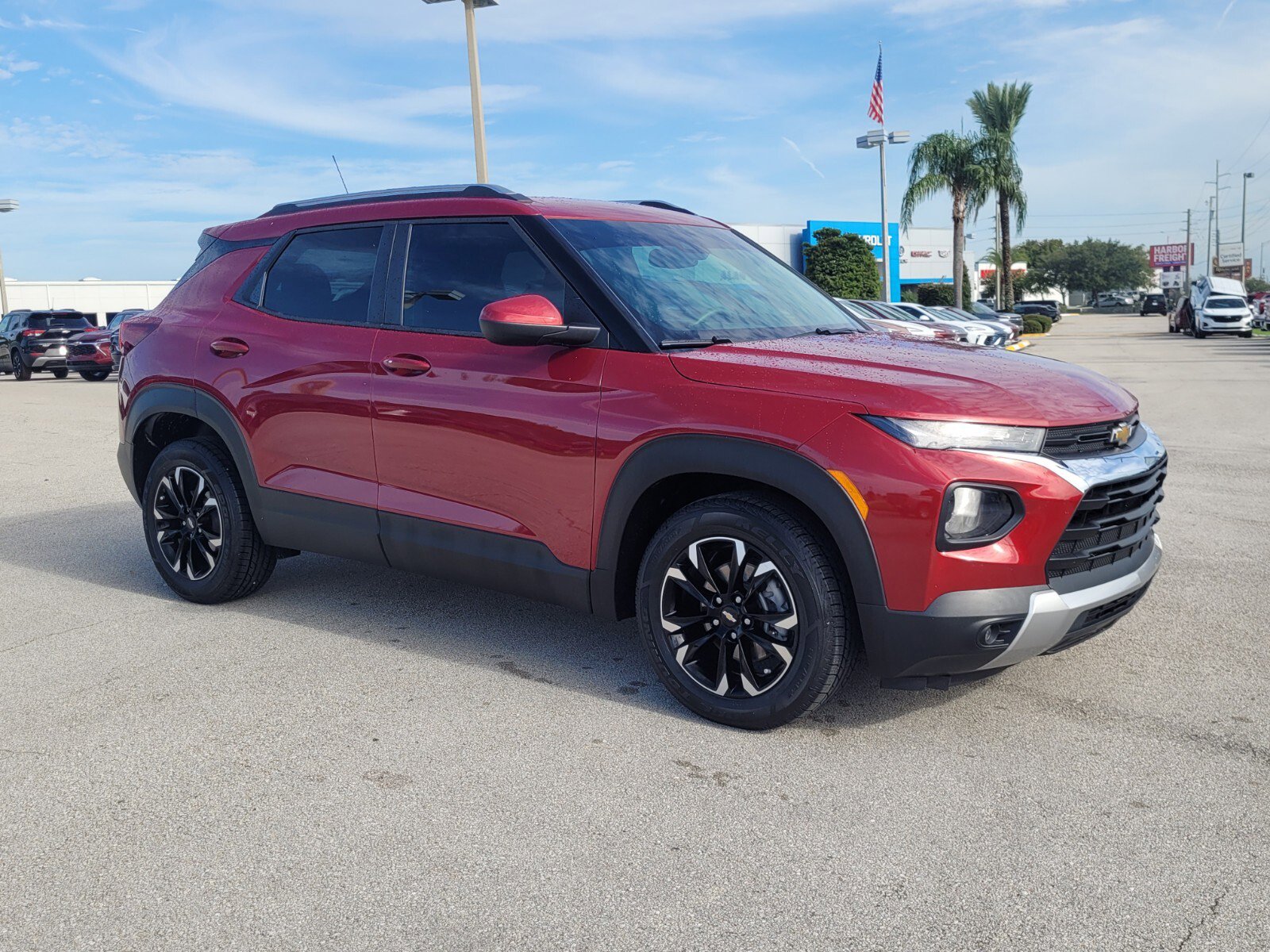 Certified 2021 Chevrolet Trailblazer LT with VIN KL79MPS25MB045610 for sale in Sebring, FL