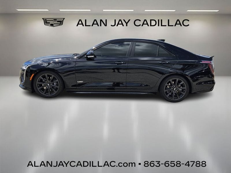 Used 2022 Cadillac CT4 V-Series with VIN 1G6DD5RL4N0127893 for sale in Sebring, FL
