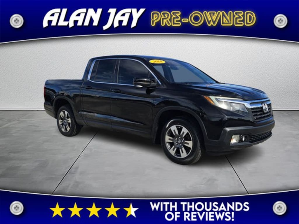 Used 2018 Honda Ridgeline RTL-T