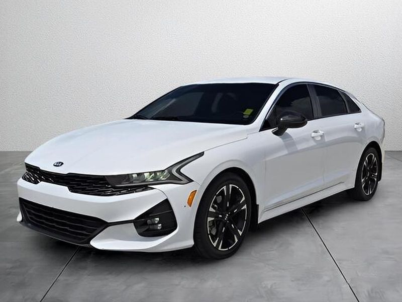 Used 2021 Kia K5 GT-Line with VIN 5XXG64J25MG080601 for sale in Sebring, FL