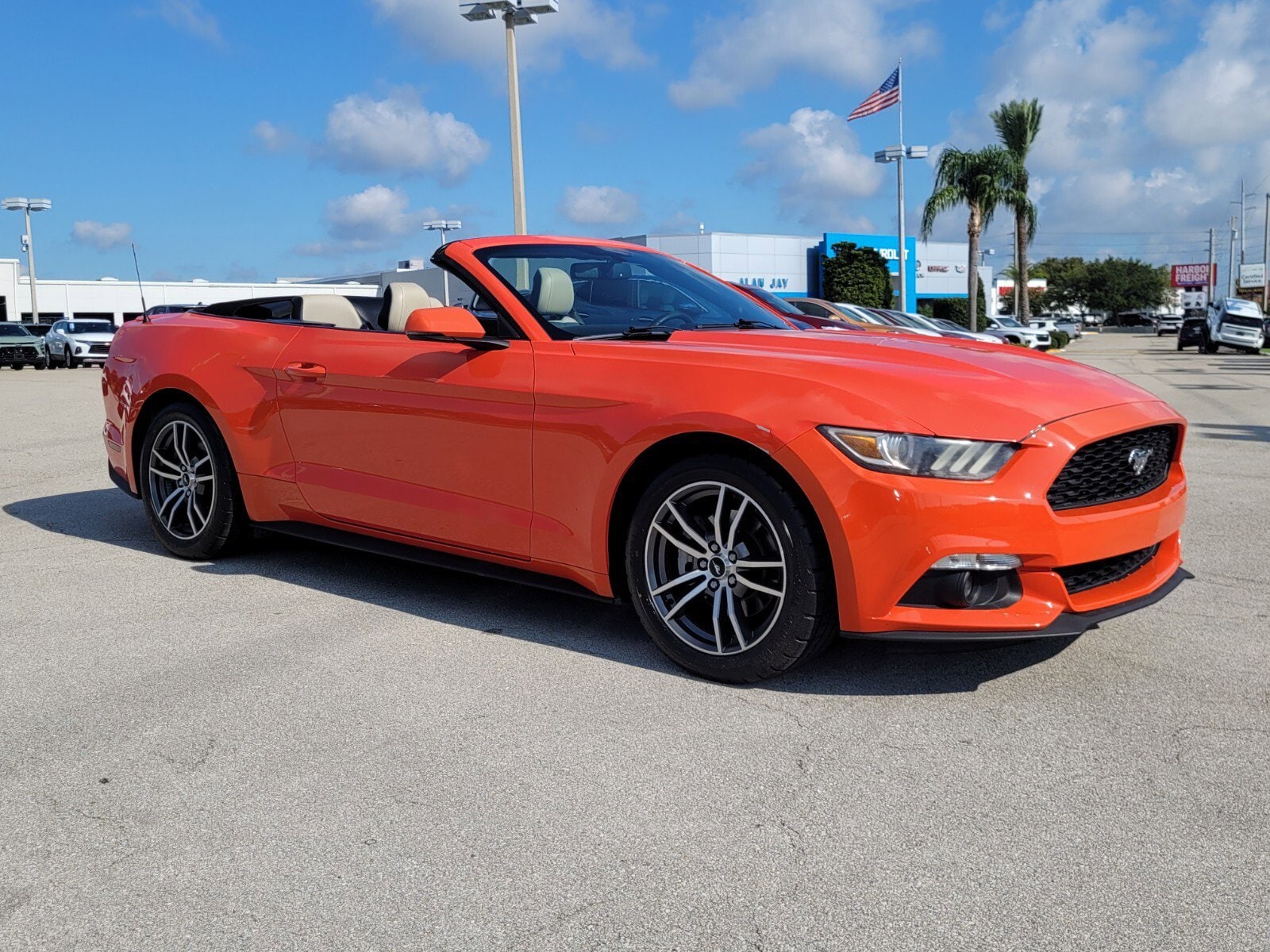 Used 2016 Ford Mustang EcoBoost Premium with VIN 1FATP8UH1G5295622 for sale in Sebring, FL