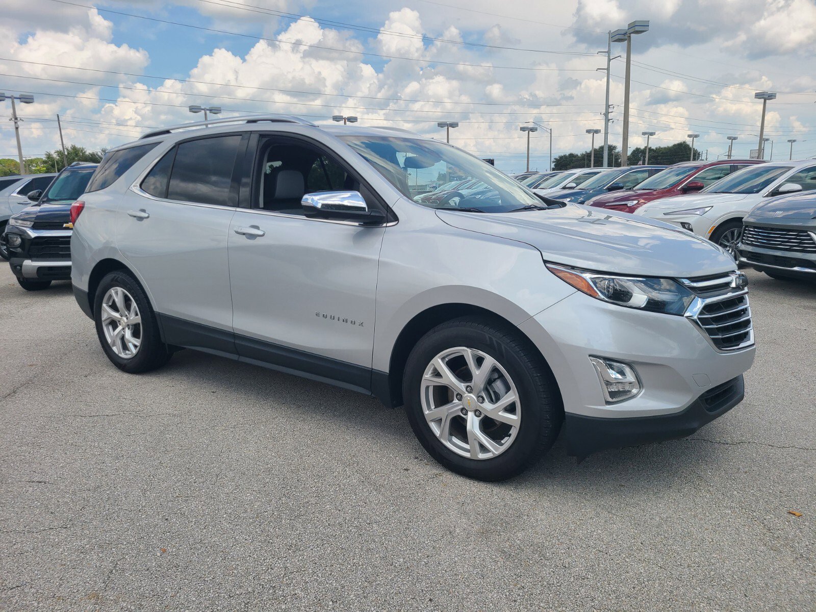 Used 2020 Chevrolet Equinox Premier with VIN 2GNAXNEV8L6119614 for sale in Sebring, FL