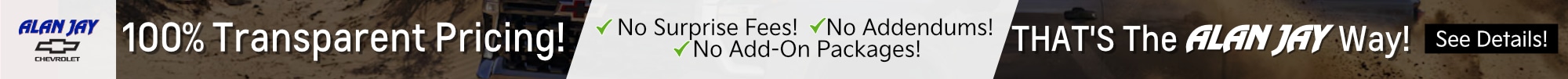 Transparent Pricing
