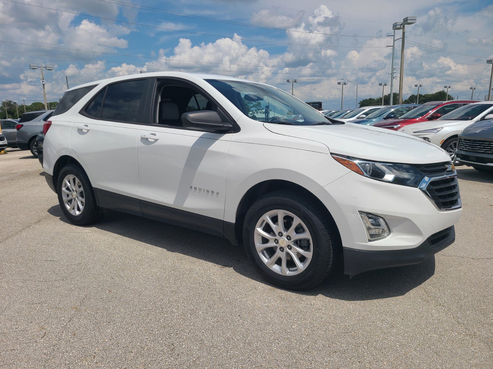 Used 2020 Chevrolet Equinox LS with VIN 3GNAXHEV9LS502321 for sale in Sebring, FL