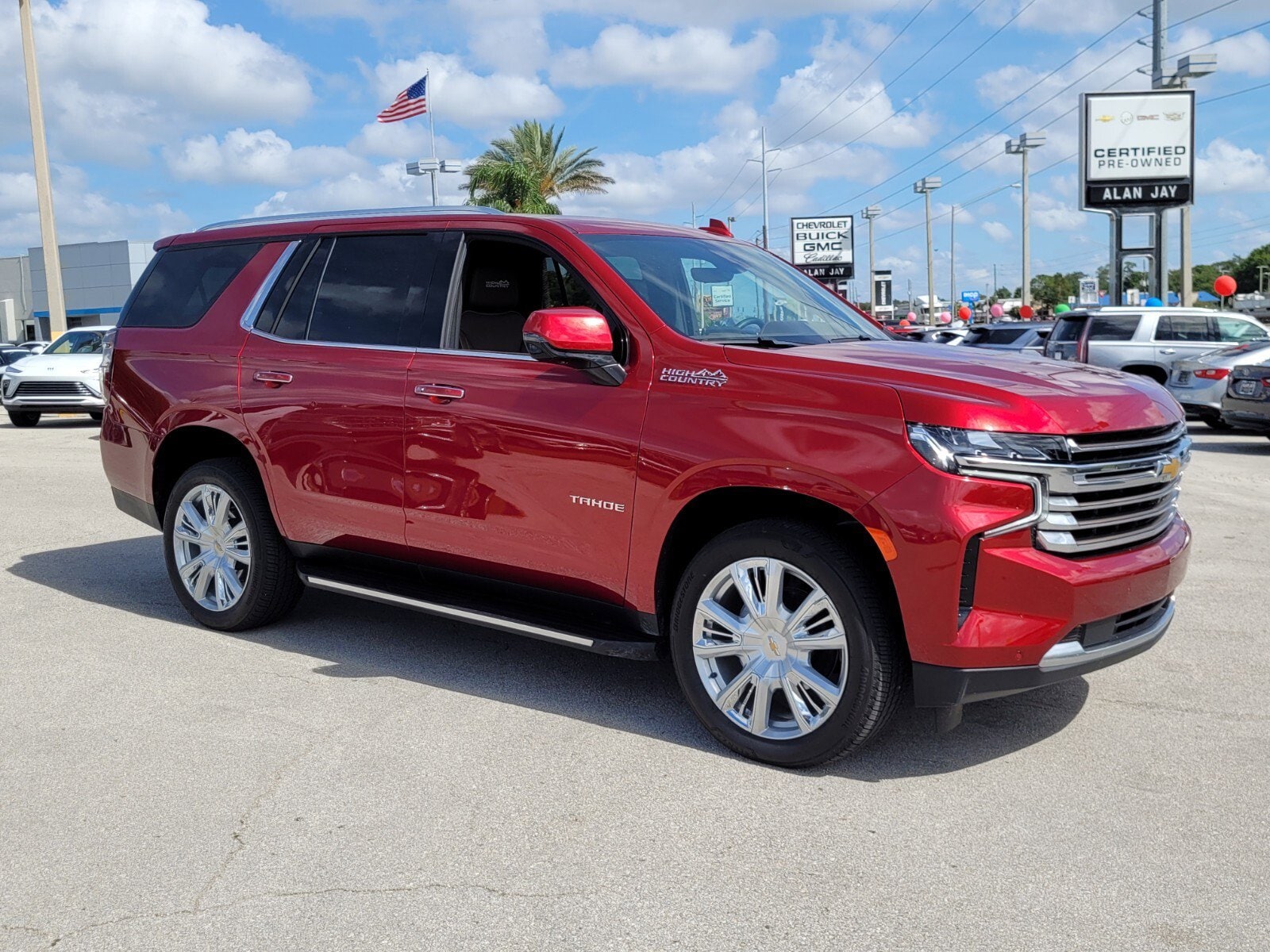 Used 2023 Chevrolet Tahoe High Country with VIN 1GNSKTKT1PR398280 for sale in Sebring, FL