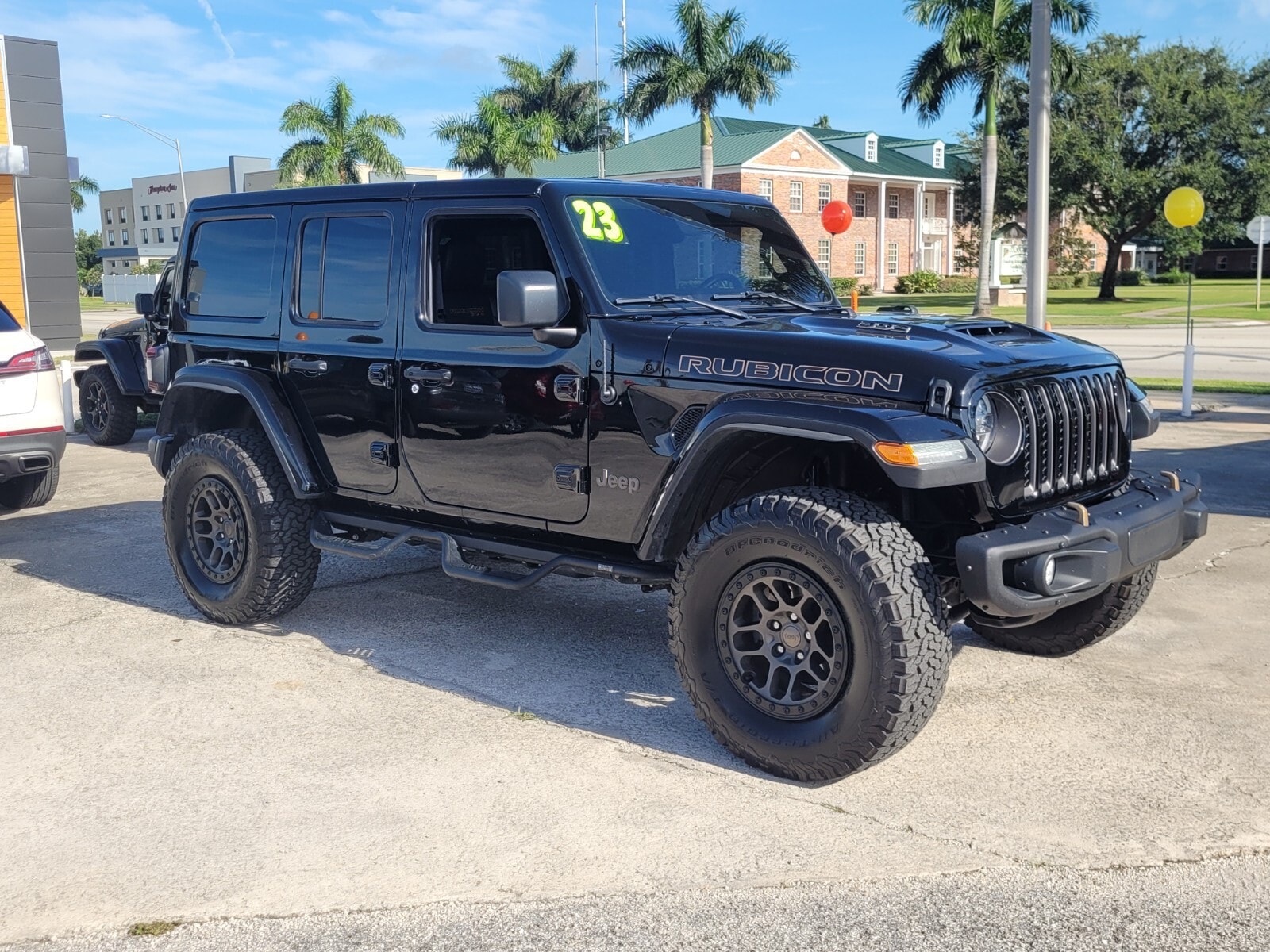 Used 2023 Jeep Wrangler 4-Door Rubicon 392 with VIN 1C4JJXSJ3PW505411 for sale in Clewiston, FL