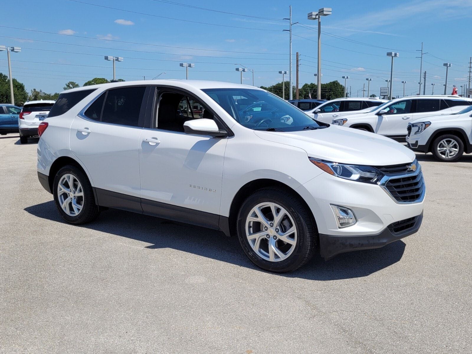 Used 2021 Chevrolet Equinox LT with VIN 3GNAXKEV9MS113838 for sale in Clewiston, FL