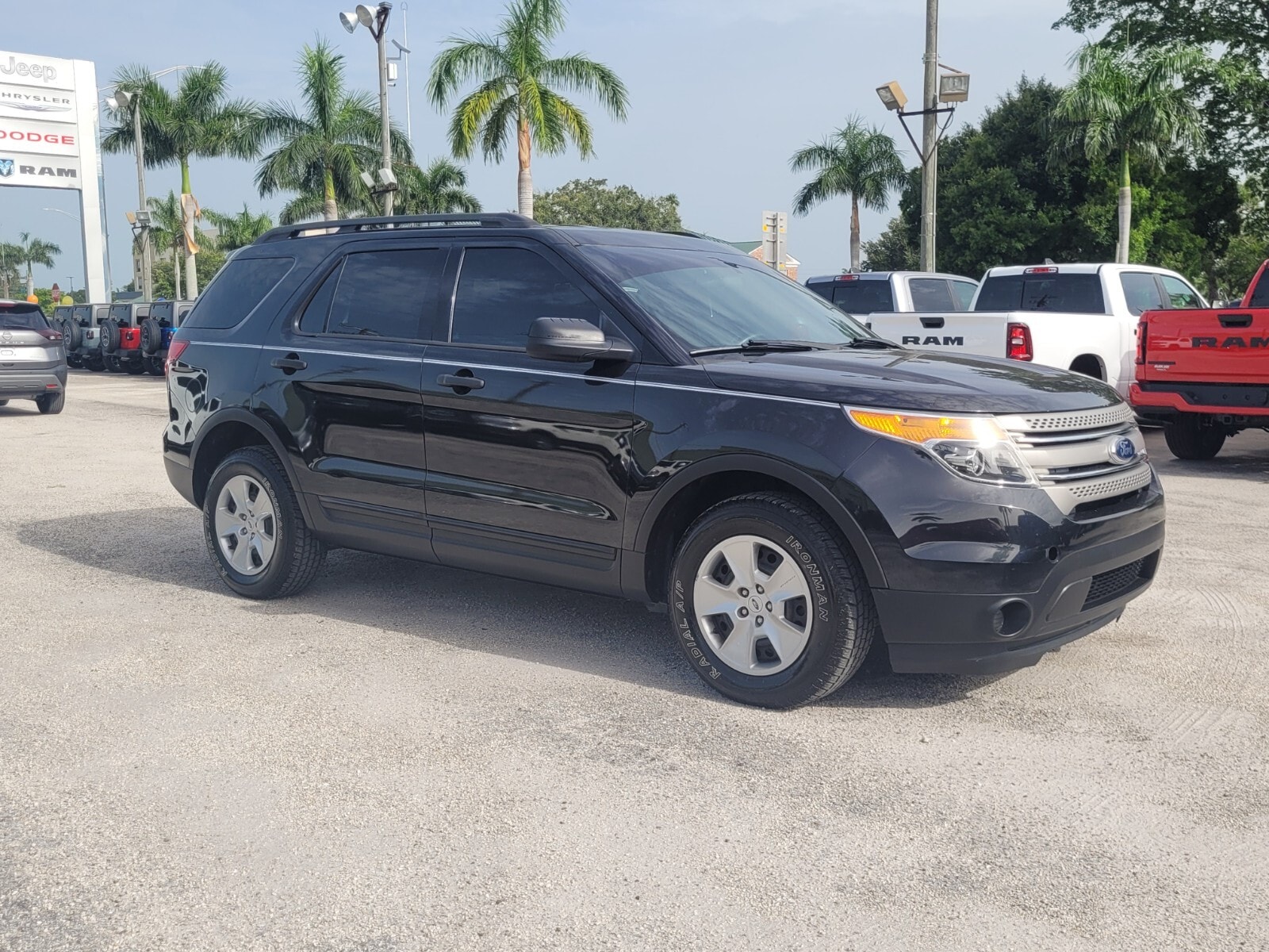 Used 2014 Ford Explorer Base with VIN 1FM5K8B86EGB25628 for sale in Clewiston, FL
