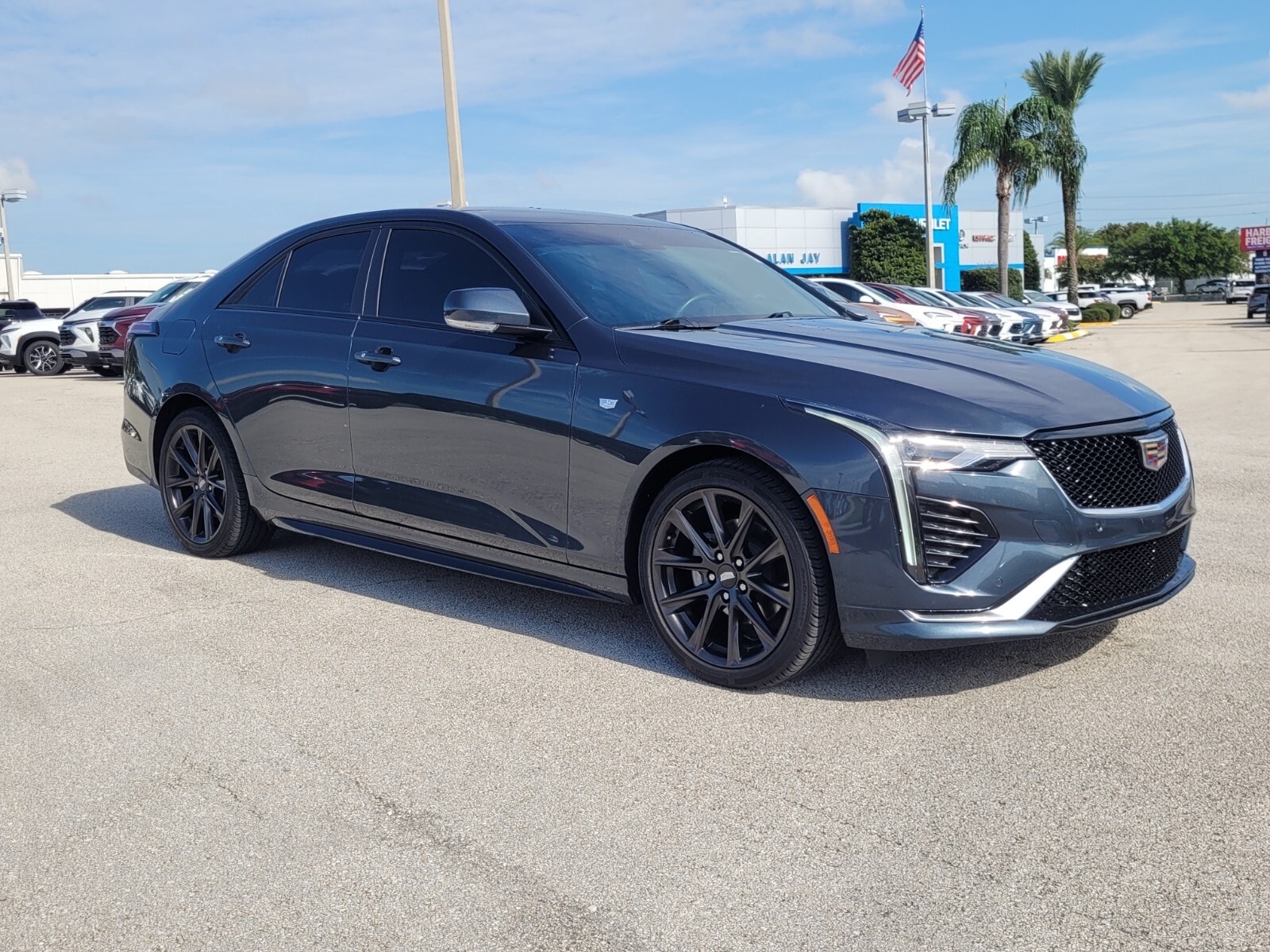 Used 2022 Cadillac CT4 Sport with VIN 1G6DC5RK7N0133231 for sale in Clewiston, FL