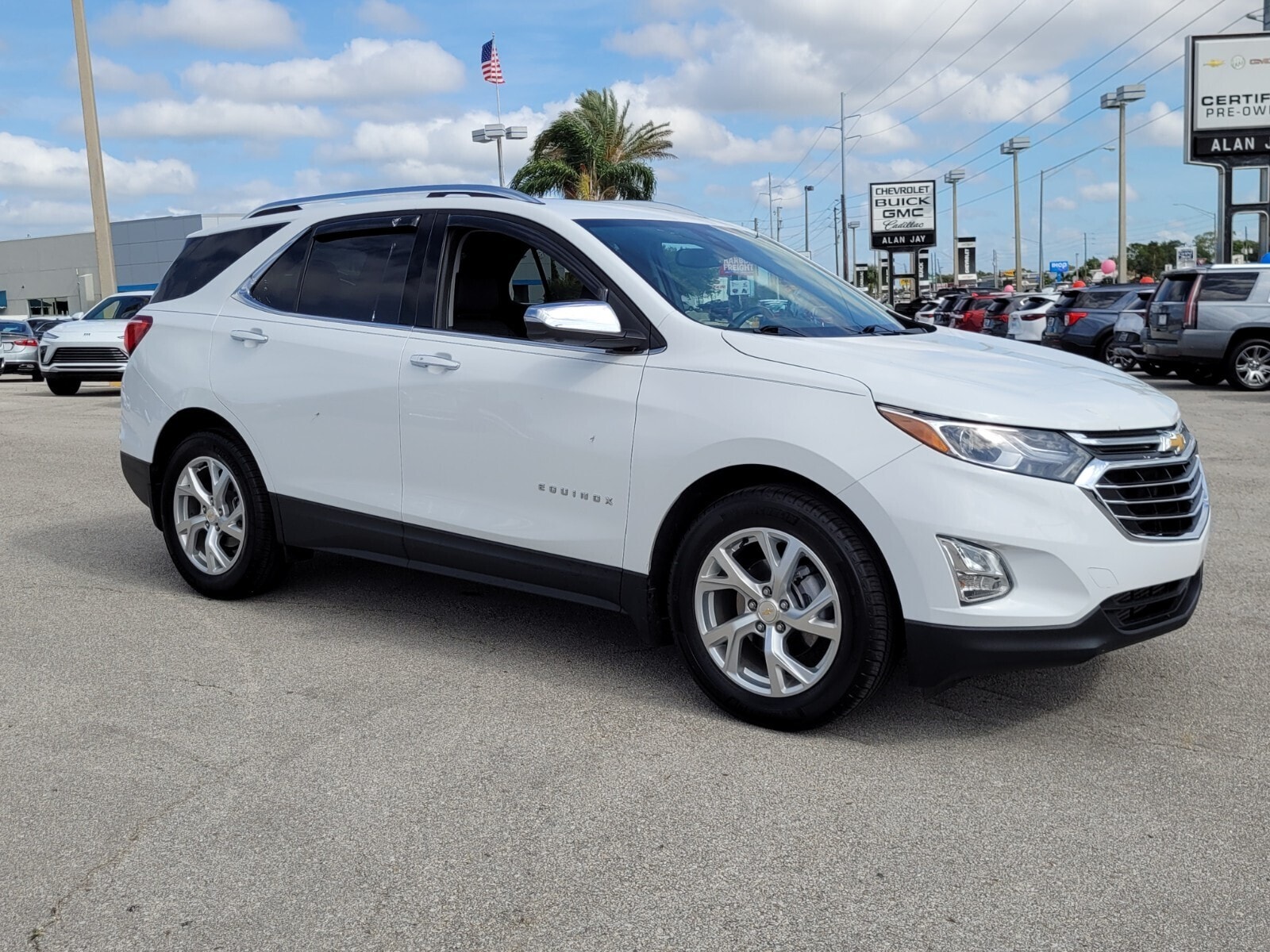 Used 2021 Chevrolet Equinox Premier with VIN 3GNAXNEV8MS148792 for sale in Wauchula, FL