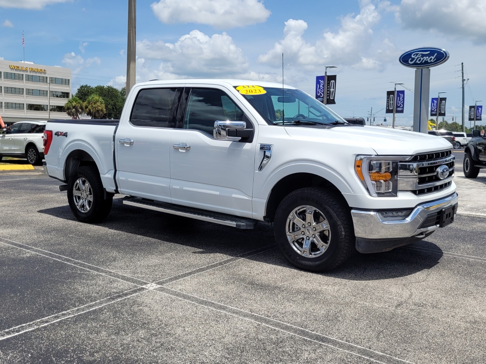 Used 2023 Ford F-150 Lariat with VIN 1FTFW1E56PFC06482 for sale in Sebring, FL