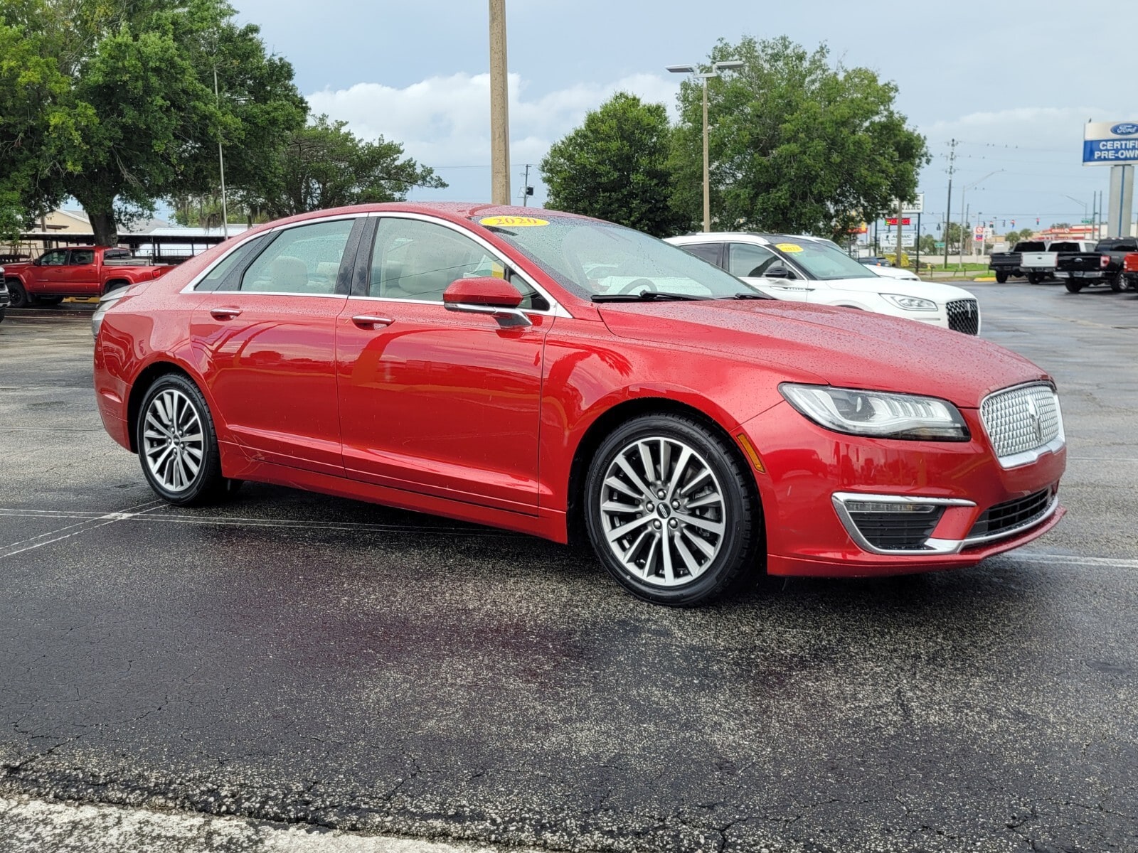 Used 2020 Lincoln MKZ Base/Premiere with VIN 3LN6L5A95LR612979 for sale in Sebring, FL