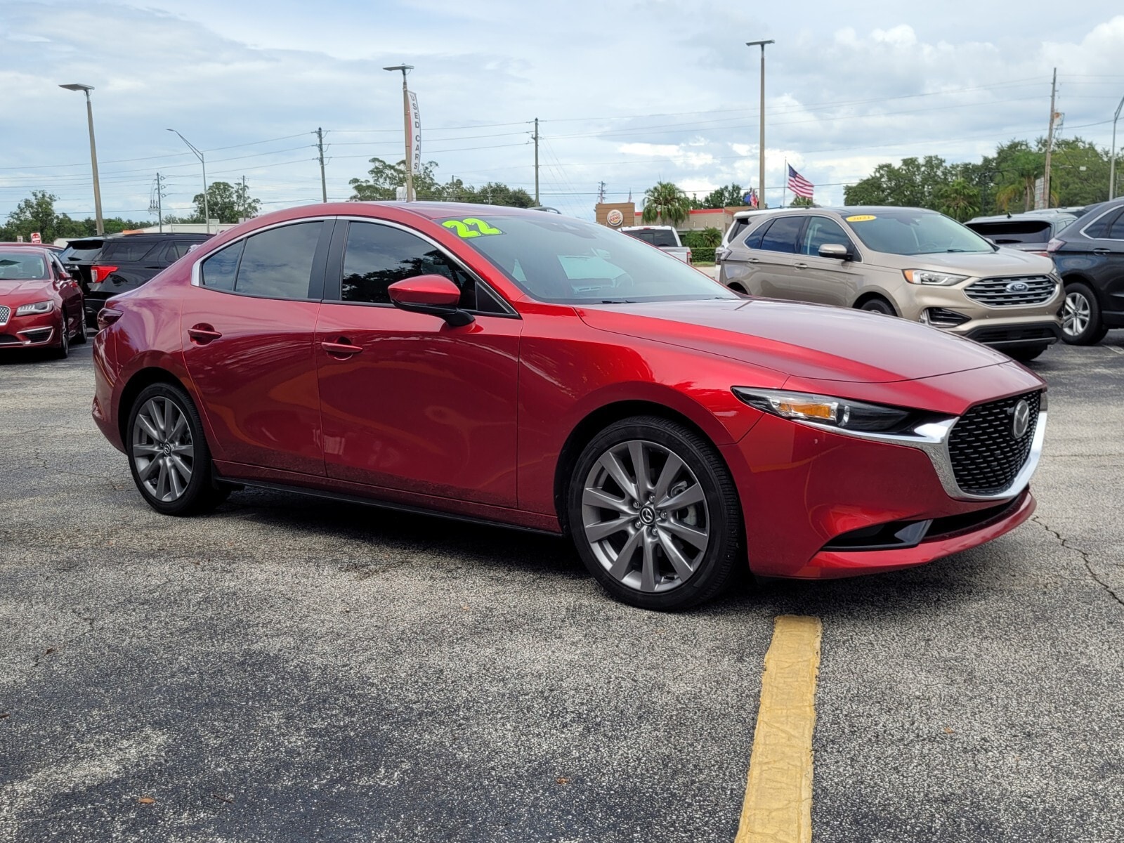 Used 2022 Mazda Mazda3 Preferred with VIN 3MZBPBCL4NM311390 for sale in Sebring, FL