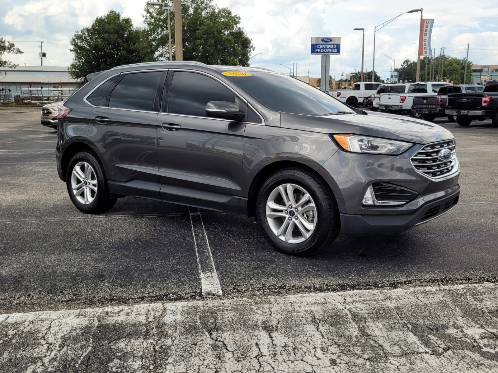 Used 2020 Ford Edge SEL with VIN 2FMPK3J94LBA05398 for sale in Sebring, FL