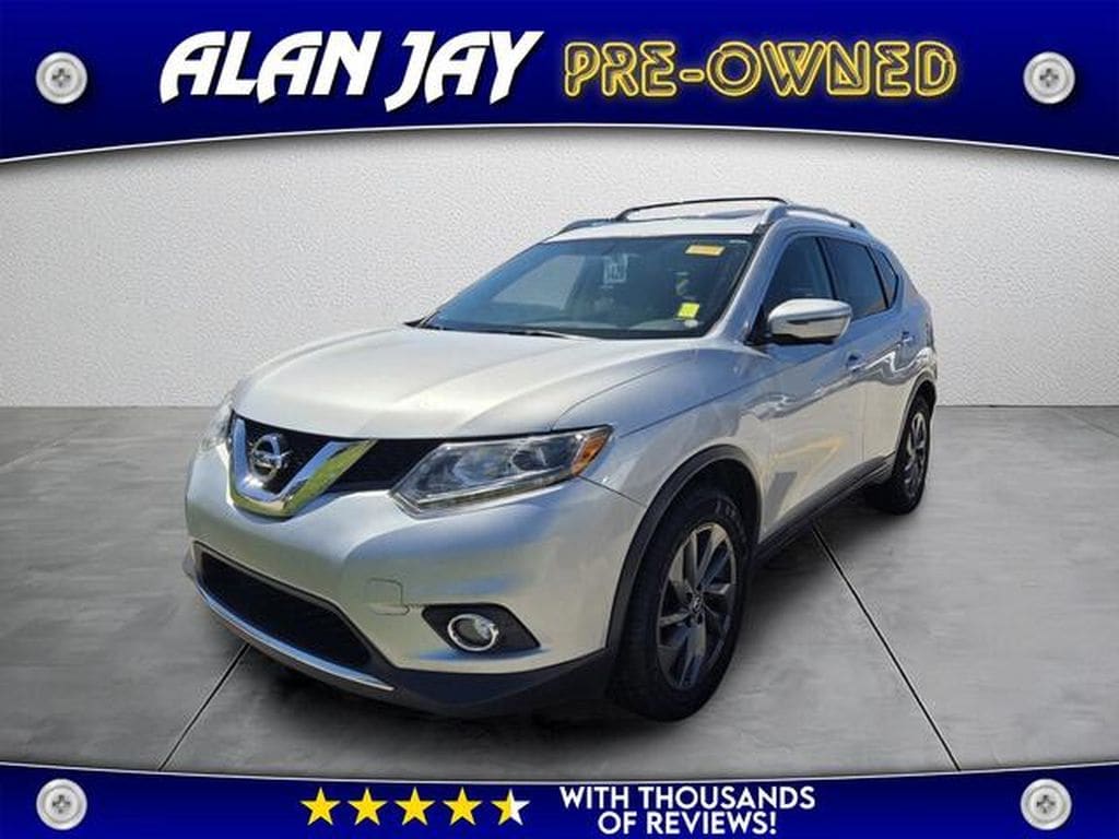 Used 2016 Nissan Rogue SL with VIN 5N1AT2MT6GC898989 for sale in Sebring, FL