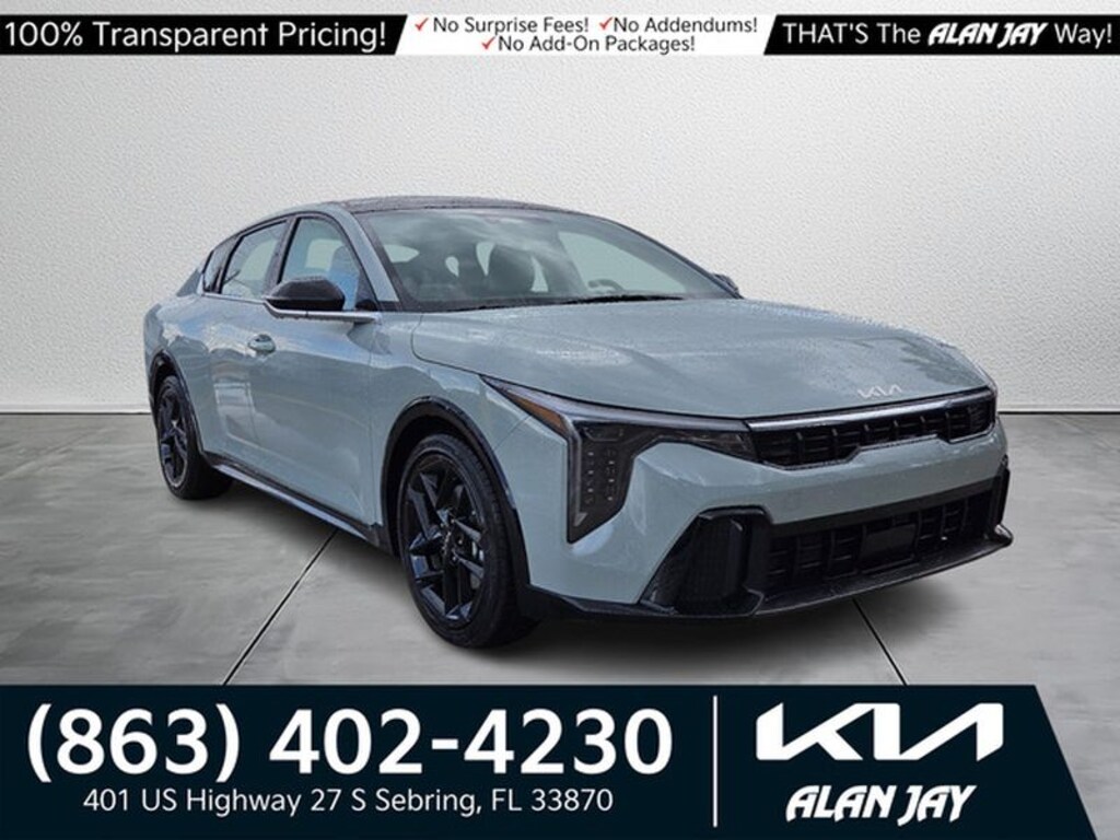 New 2026 Kia K4 GT-Line Turbo Sedan