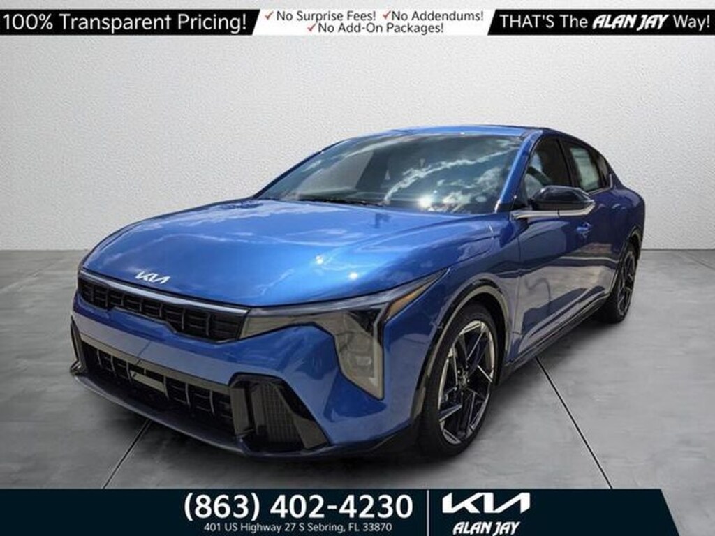 New 2026 Kia K4 GT-Line Sedan