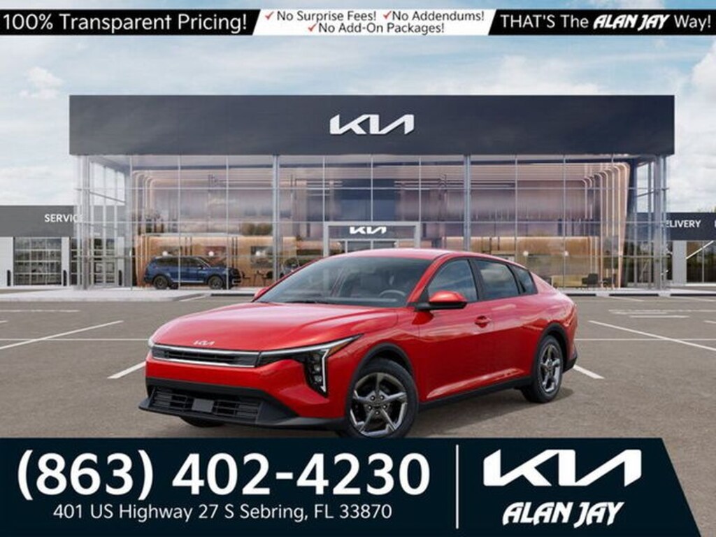 New 2026 Kia K4 LXS Sedan