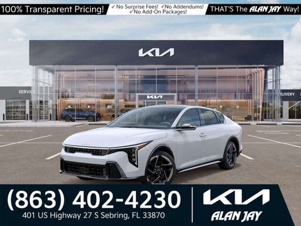 New 2026 Kia K4 GT-Line Sedan
