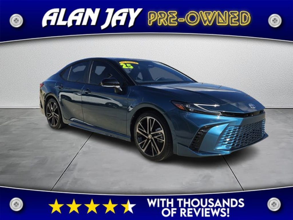 Used 2025 Toyota Camry Hybrid XSE Sedan