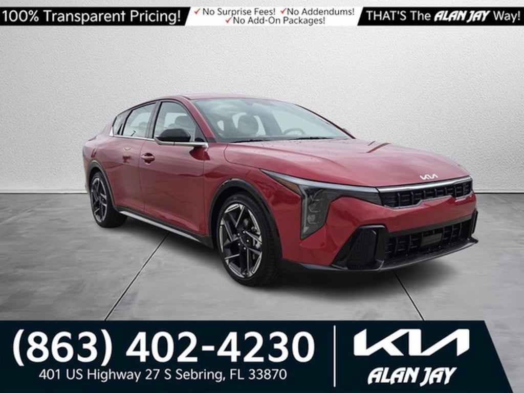 New 2026 Kia K4 GT-Line Sedan