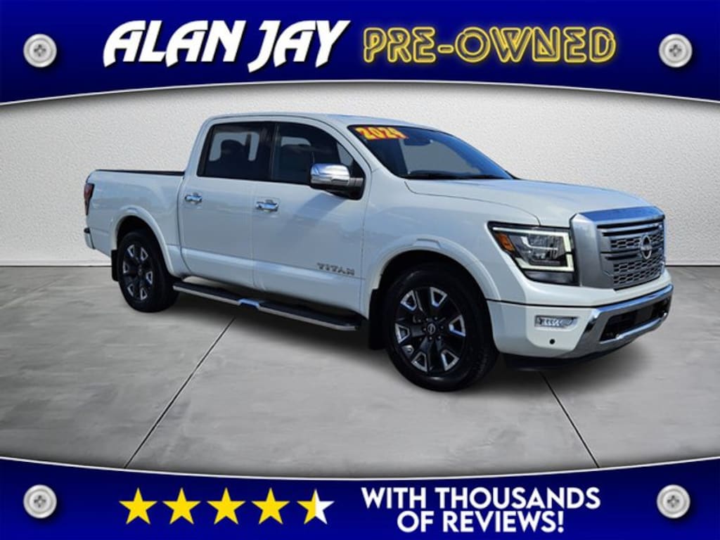 Used 2024 Nissan Titan Platinum Reserve Crew Cab