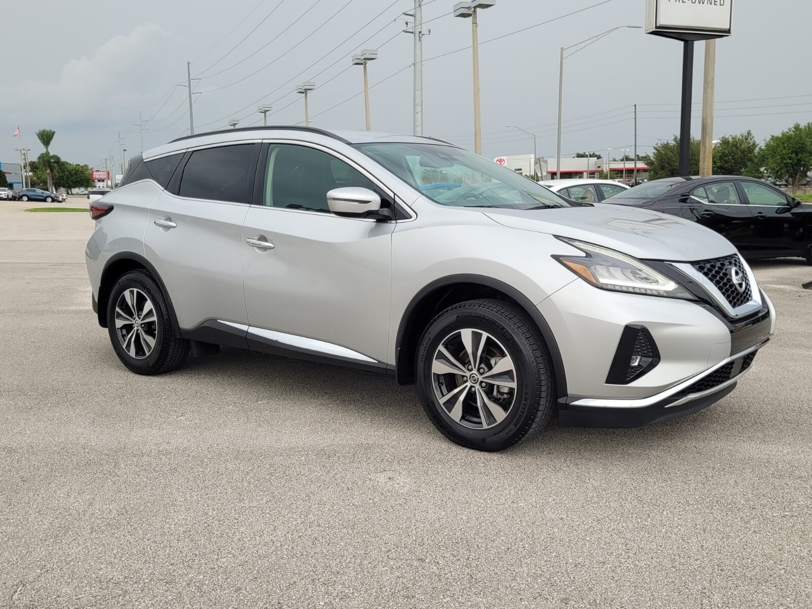 Used 2021 Nissan Murano SV with VIN 5N1AZ2BJ3MC143584 for sale in Sebring, FL