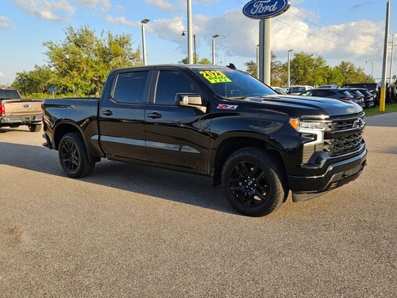 Used 2023 Chevrolet Silverado 1500 RST with VIN 1GCUDEE84PZ297538 for sale in Wauchula, FL