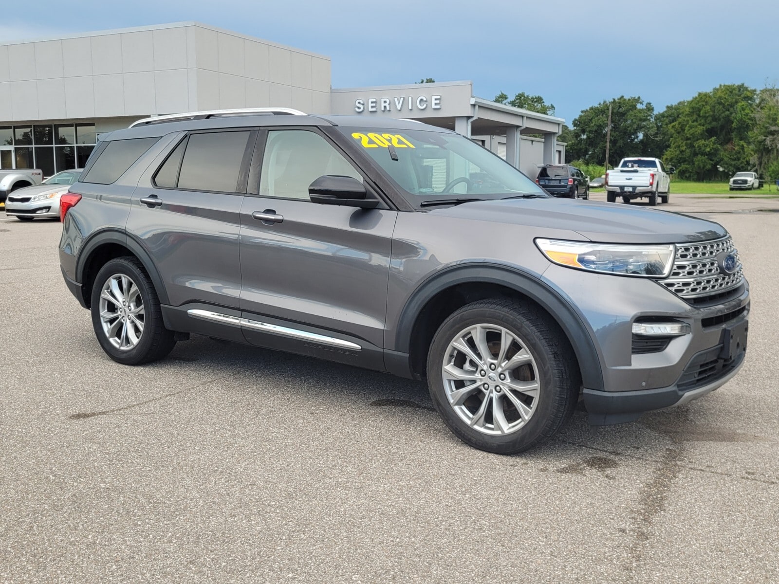 Used 2021 Ford Explorer Limited with VIN 1FMSK8FH7MGB52719 for sale in Wauchula, FL