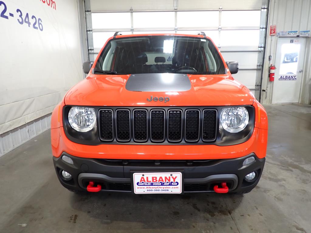 Certified 2019 Jeep Renegade Trailhawk with VIN ZACNJBC11KPK23368 for sale in Albany, Minnesota