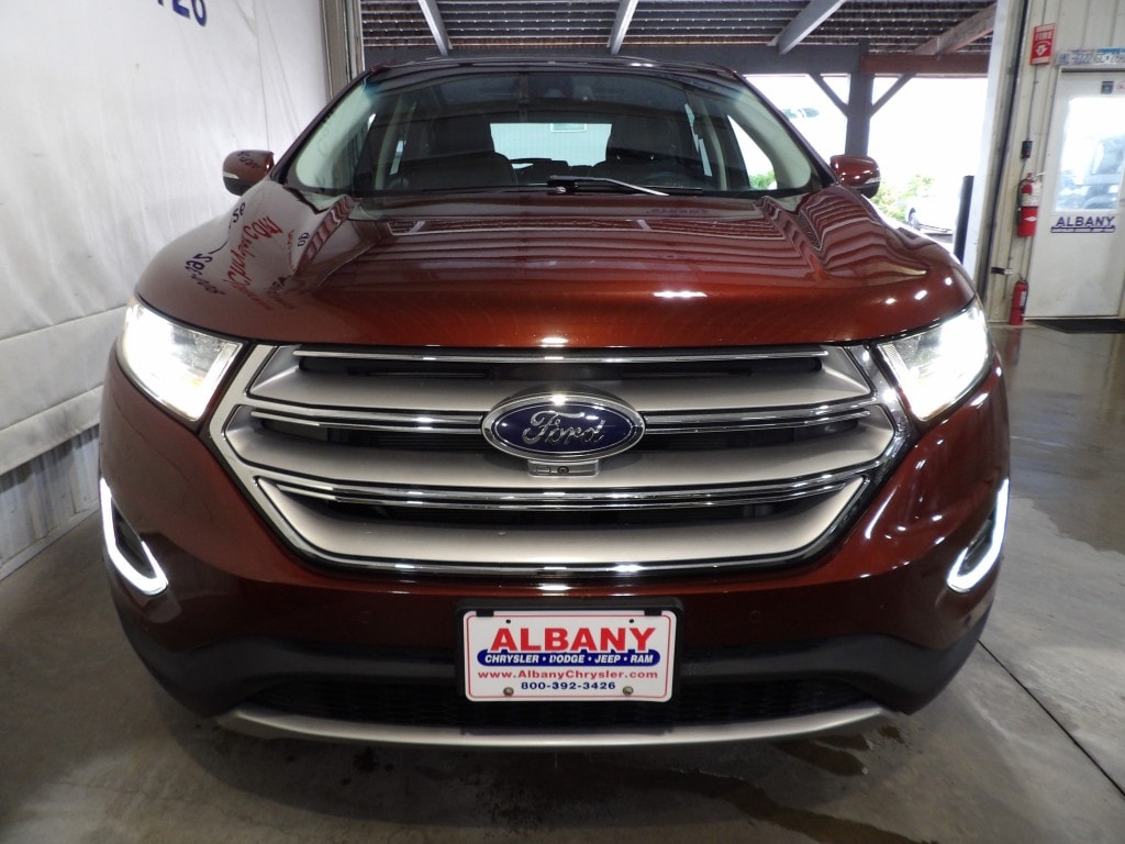 Certified 2015 Ford Edge Titanium with VIN 2FMPK4K92FBB50240 for sale in Albany, Minnesota