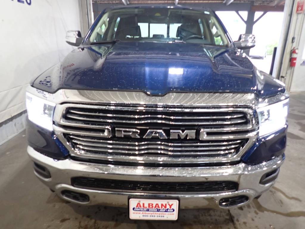 Used 2021 RAM Ram 1500 Pickup Laramie with VIN 1C6SRFJT5MN663400 for sale in Albany, Minnesota