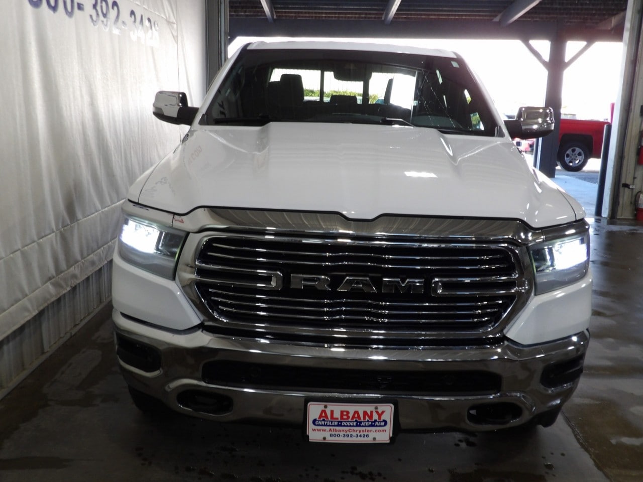 Used 2024 RAM Ram 1500 Pickup Laramie with VIN 1C6SRFJT4RN146838 for sale in Albany, Minnesota