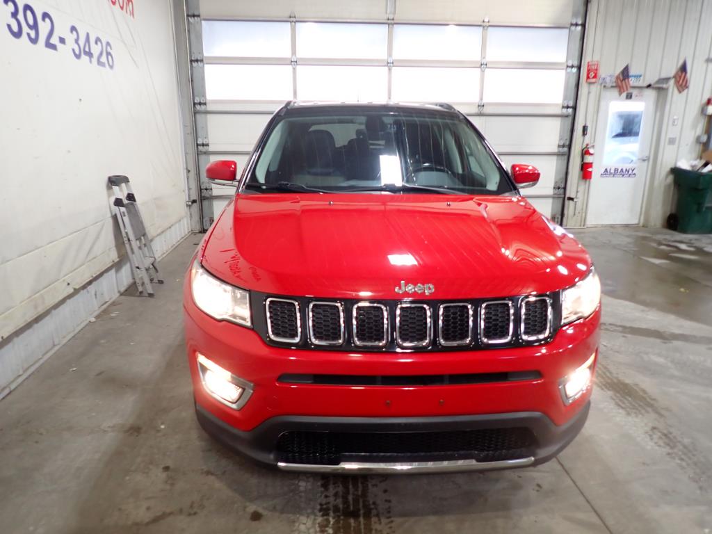 Certified 2018 Jeep Compass Limited with VIN 3C4NJDCB8JT372813 for sale in Albany, Minnesota