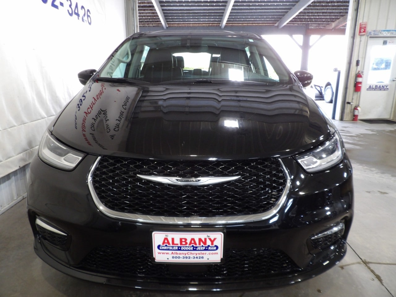 Certified 2024 Chrysler Pacifica Touring L with VIN 2C4RC1BG5RR143656 for sale in Albany, Minnesota