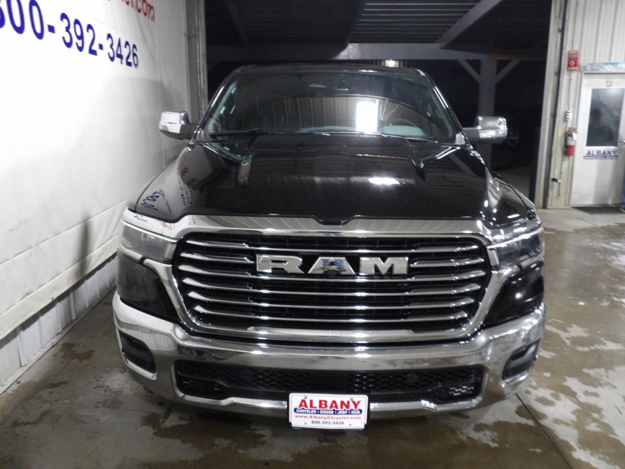 Certified 2025 RAM Ram 1500 Pickup Laramie with VIN 1C6SRFJP7SN699718 for sale in Albany, Minnesota