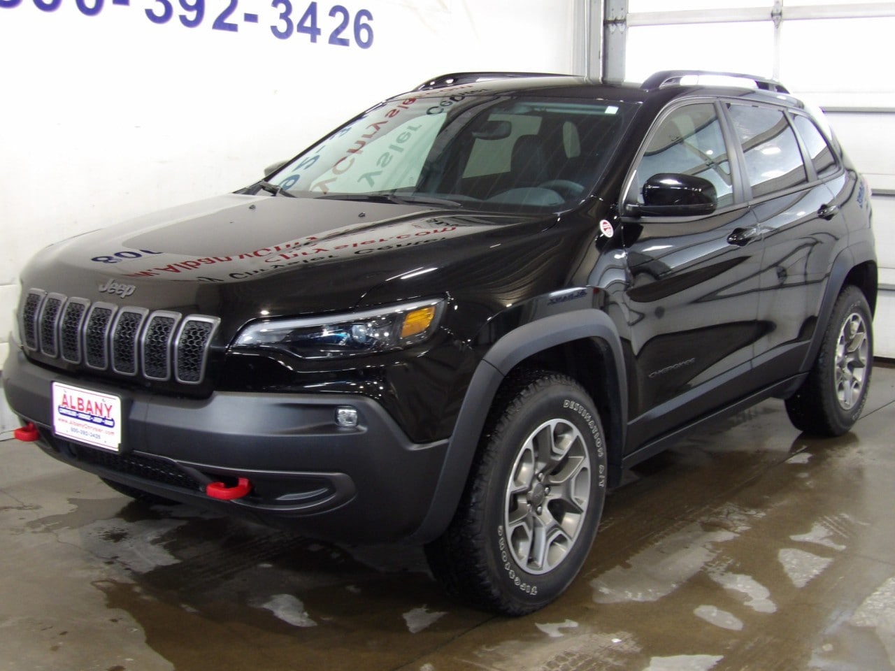 Certified 2022 Jeep Cherokee Trailhawk with VIN 1C4PJMBX0ND551235 for sale in Albany, Minnesota