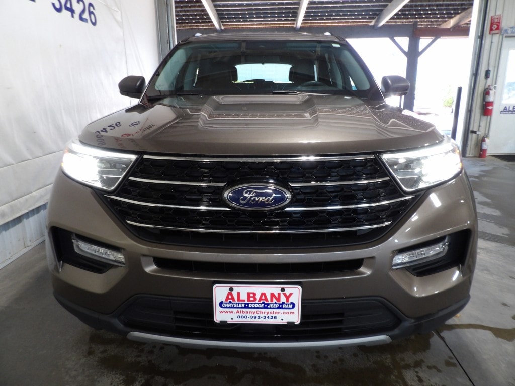 Certified 2021 Ford Explorer XLT with VIN 1FMSK8DH8MGA31152 for sale in Albany, Minnesota