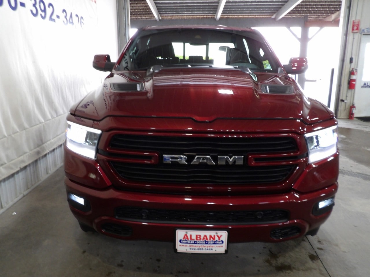 Used 2022 RAM Ram 1500 Pickup Laramie with VIN 1C6SRFRT6NN429028 for sale in Albany, Minnesota