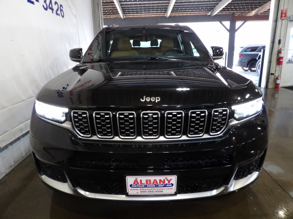 Certified 2021 Jeep Grand Cherokee L Summit Reserve with VIN 1C4RJKEG4M8193041 for sale in Albany, Minnesota