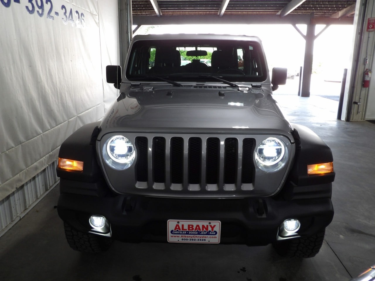 Certified 2020 Jeep Wrangler Unlimited Sport S with VIN 1C4HJXDG2LW285690 for sale in Albany, Minnesota