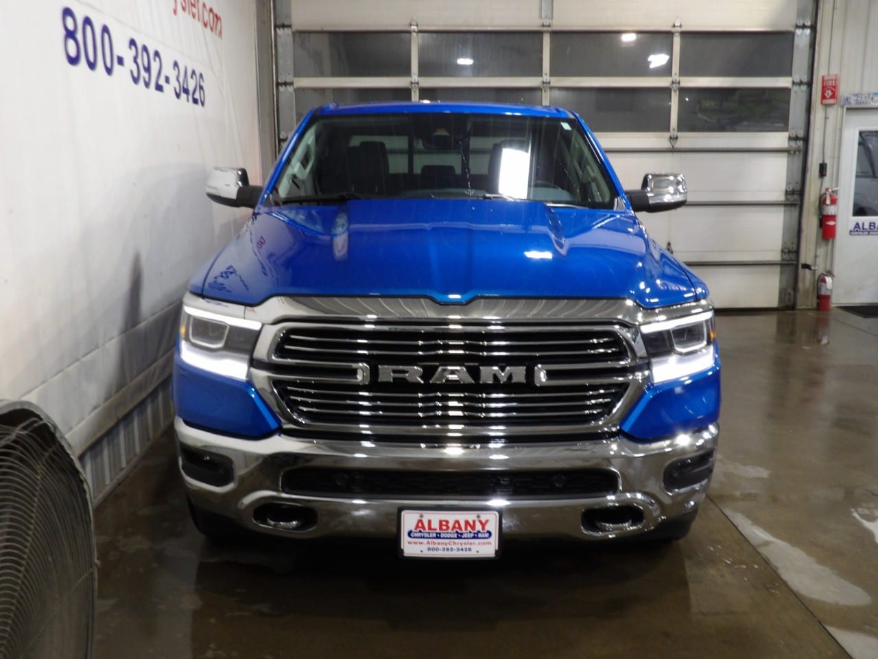 Certified 2022 RAM Ram 1500 Pickup Laramie with VIN 1C6SRFJT8NN376814 for sale in Albany, Minnesota