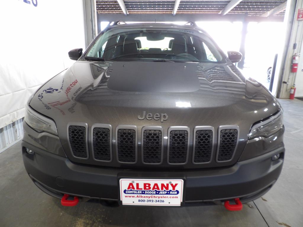 Certified 2022 Jeep Cherokee Trailhawk with VIN 1C4PJMBX0ND501659 for sale in Albany, Minnesota