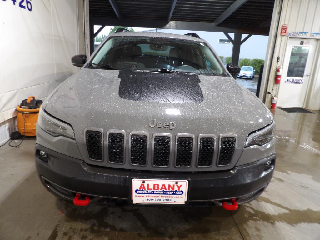 Certified 2022 Jeep Cherokee Trailhawk with VIN 1C4PJMBX8ND508617 for sale in Albany, Minnesota