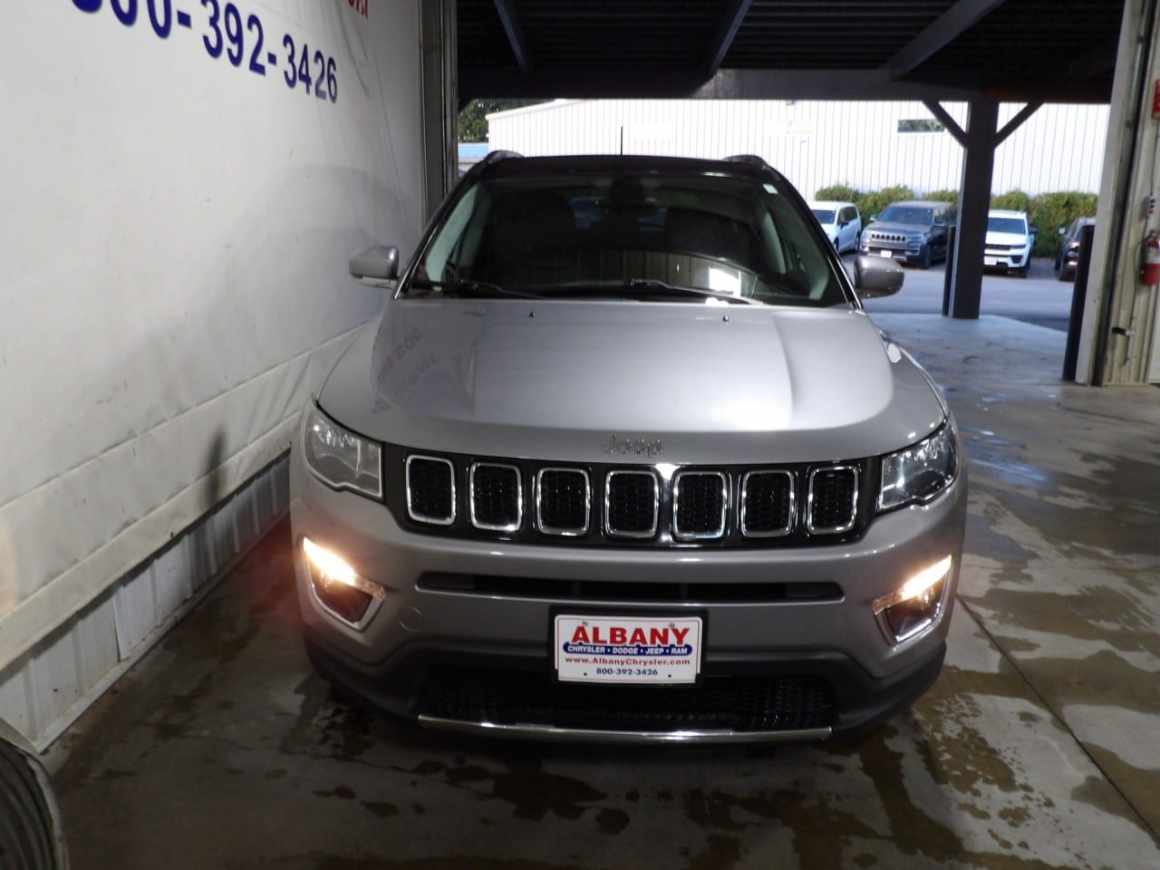 Certified 2017 Jeep All-New Compass Limited with VIN 3C4NJDCB2HT667027 for sale in Albany, Minnesota