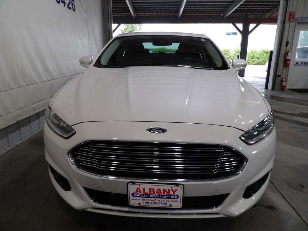 Used 2014 Ford Fusion Titanium with VIN 3FA6P0RU5ER194307 for sale in Albany, Minnesota