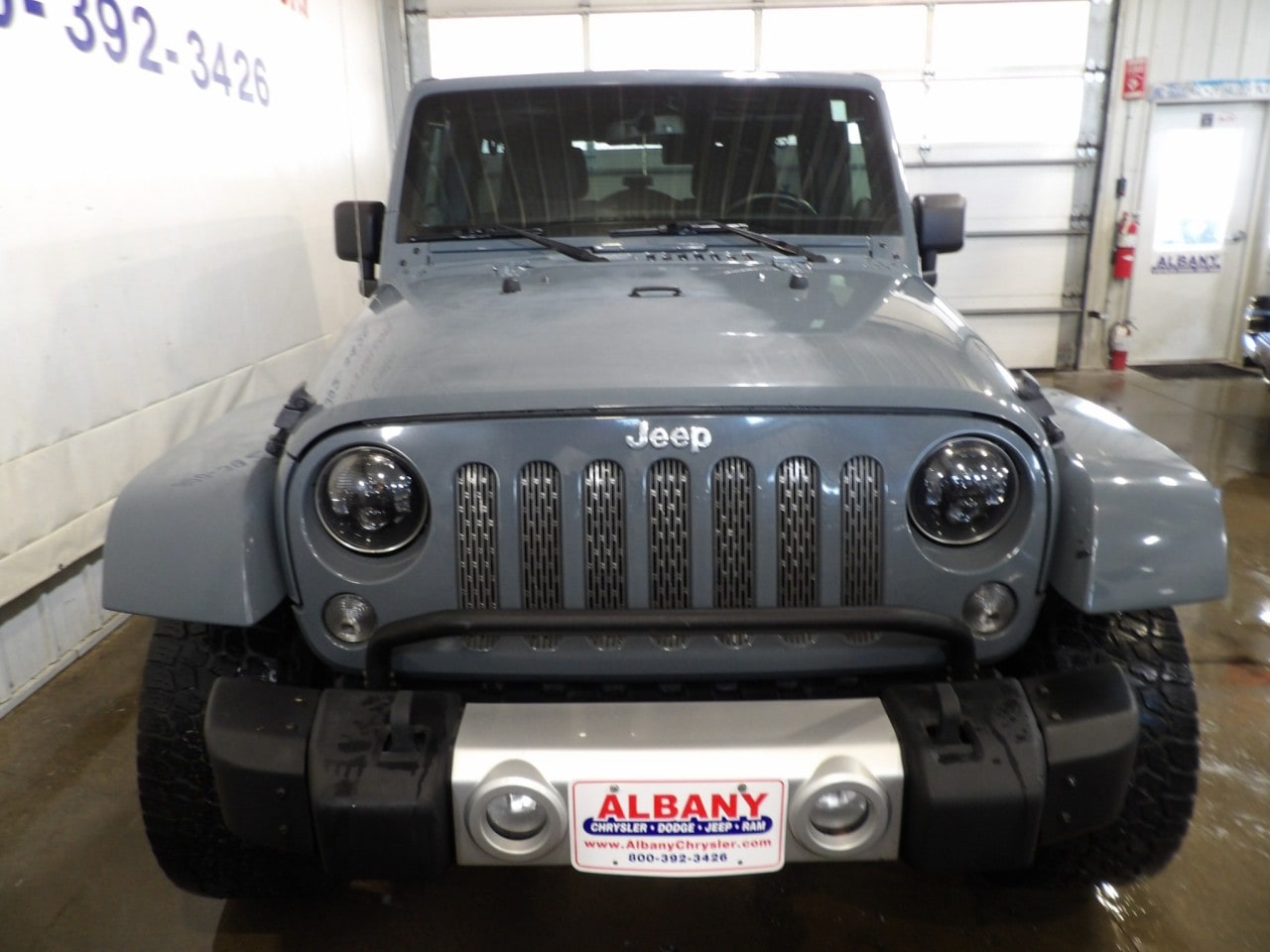 Used 2014 Jeep Wrangler Unlimited Sahara with VIN 1C4BJWEG2EL203752 for sale in Albany, Minnesota