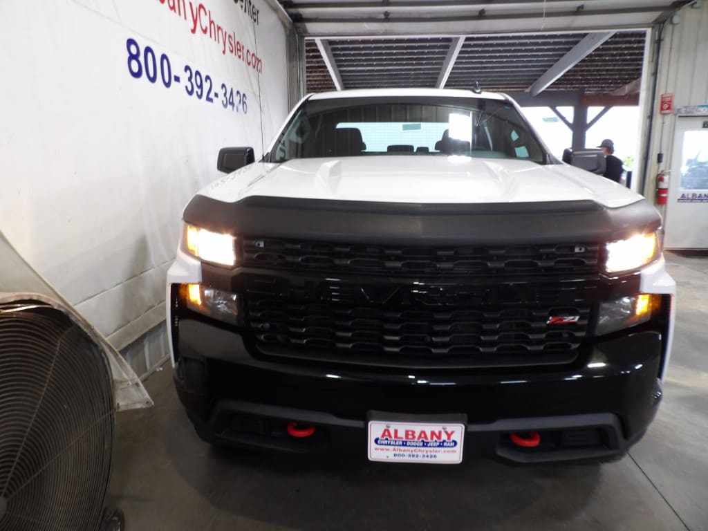 Certified 2021 Chevrolet Silverado 1500 Custom with VIN 3GCPYCEF2MG347014 for sale in Albany, Minnesota